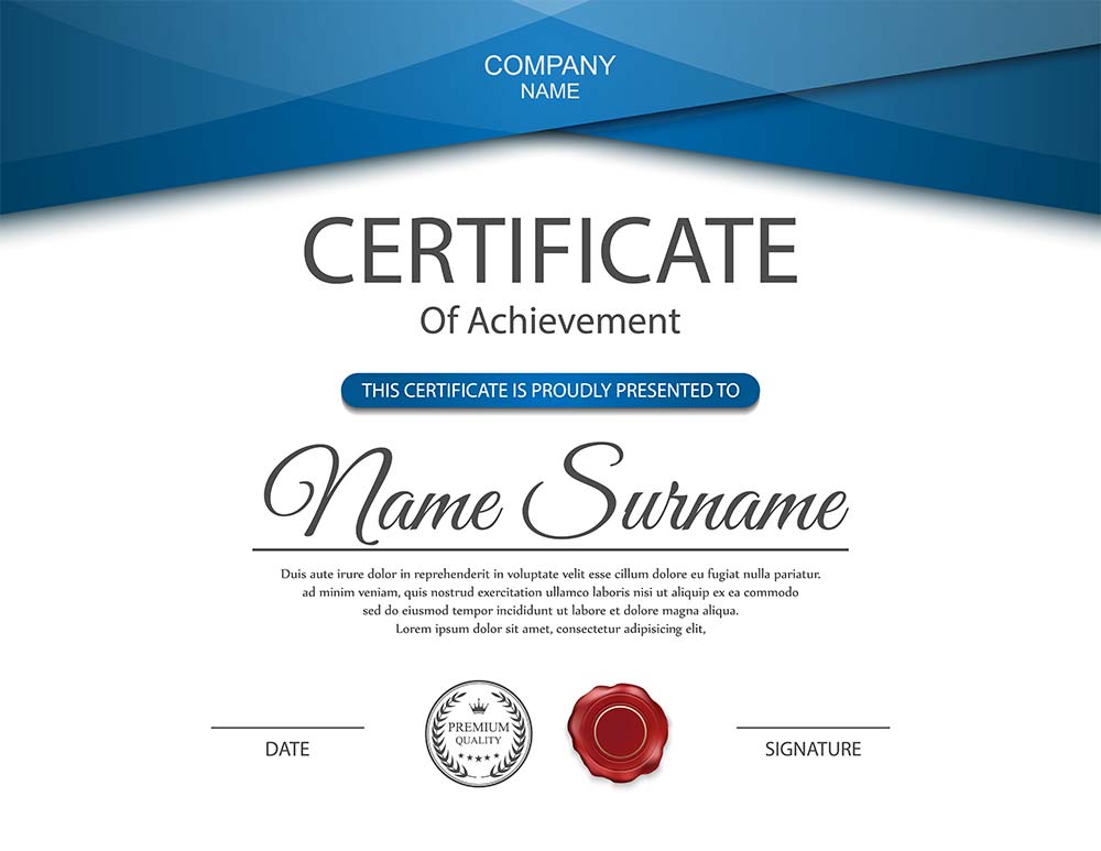 example certificate for hazwoper training