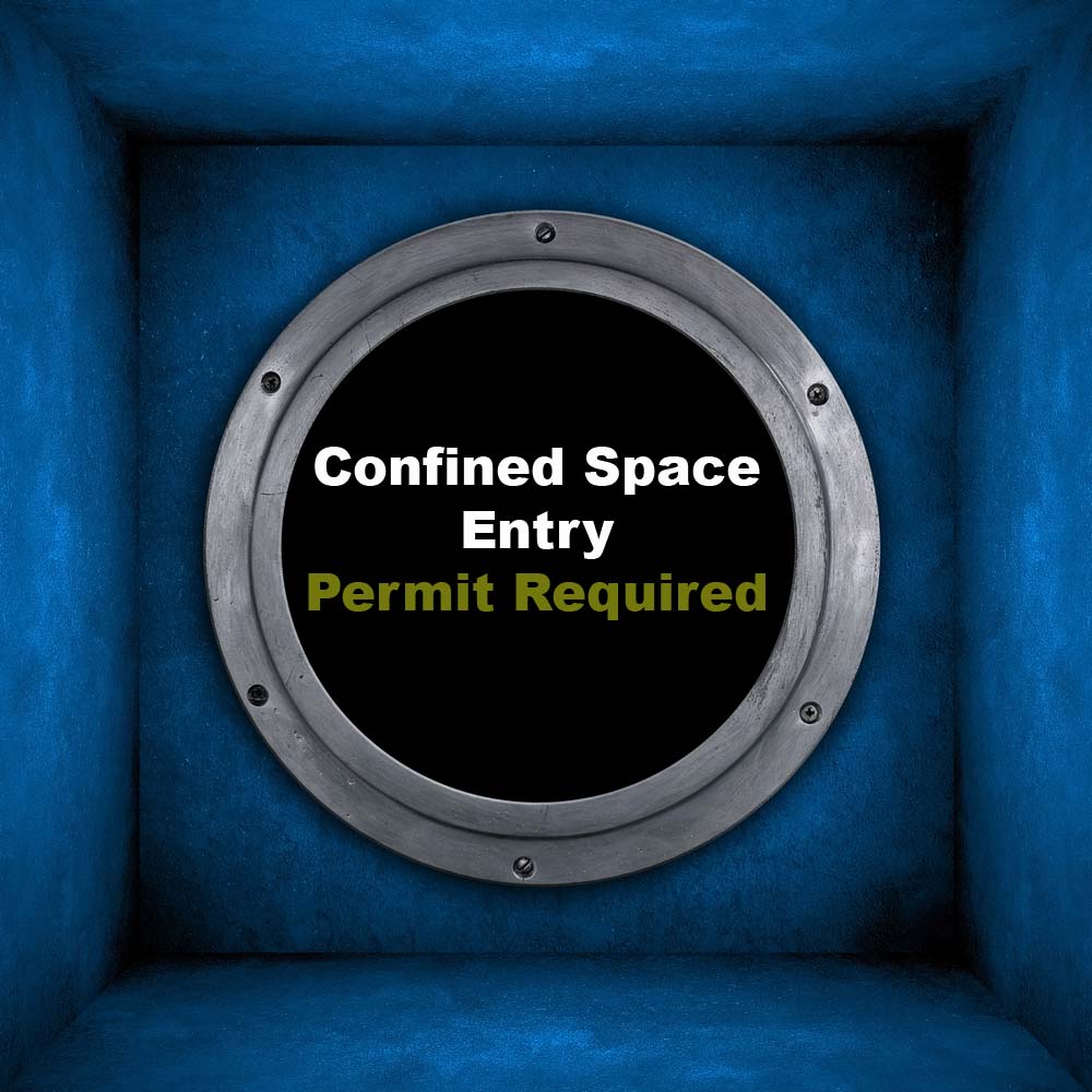 confined space entry- permit required