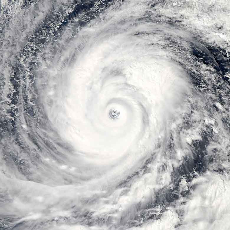 Eye of Hurricane Matthew