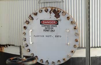 confined space warning