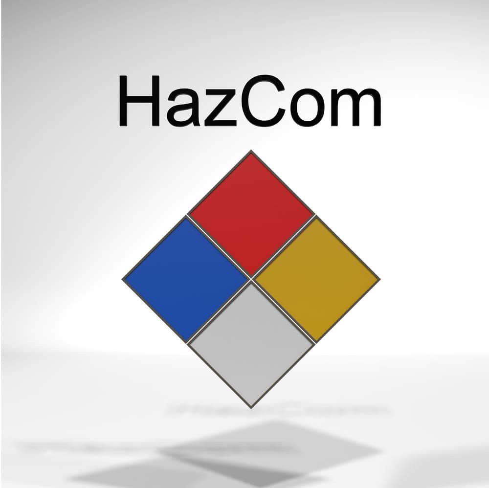 hazcom labeling and placarding example