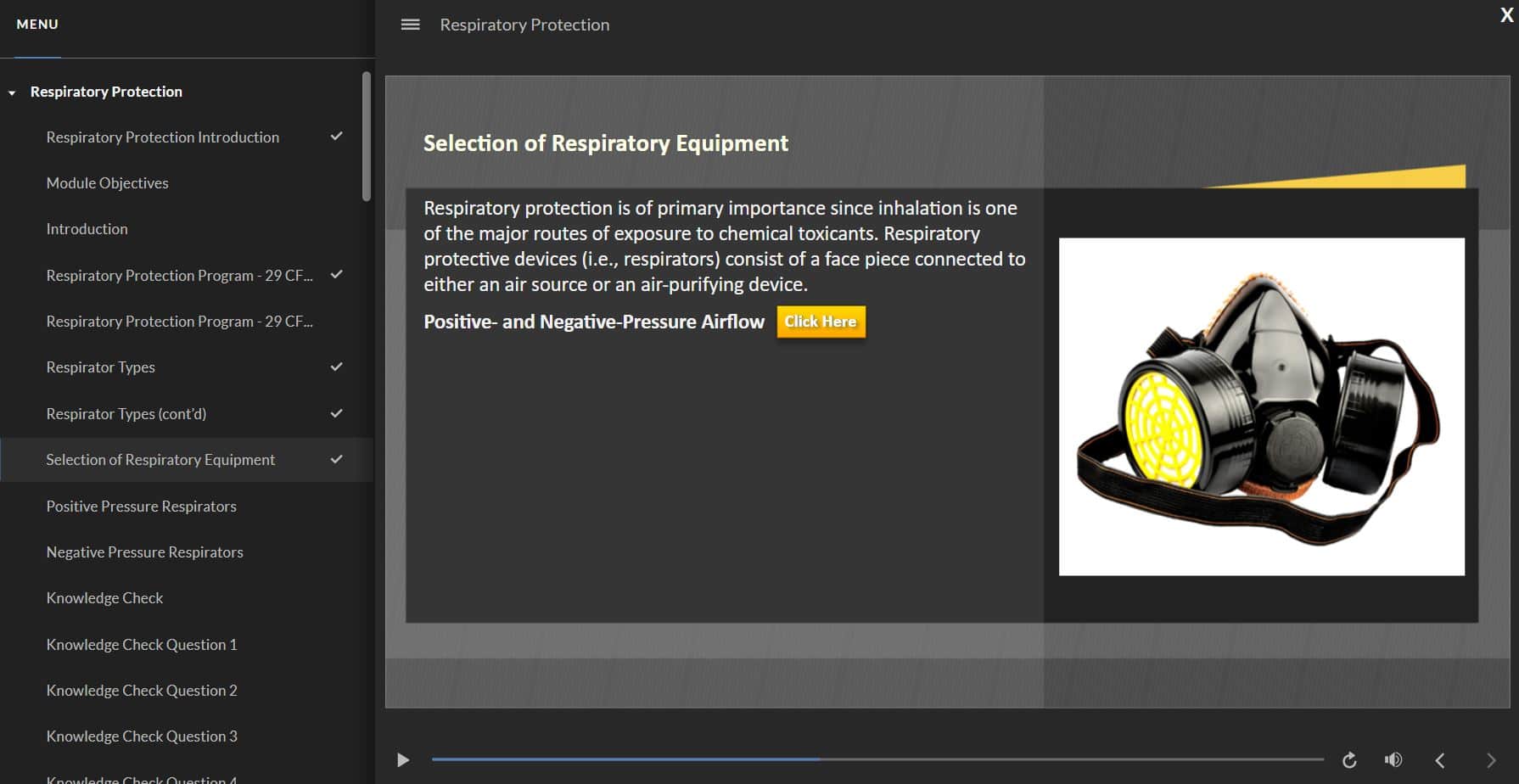 40-Hour HAZWOPER Training Course Screenshot