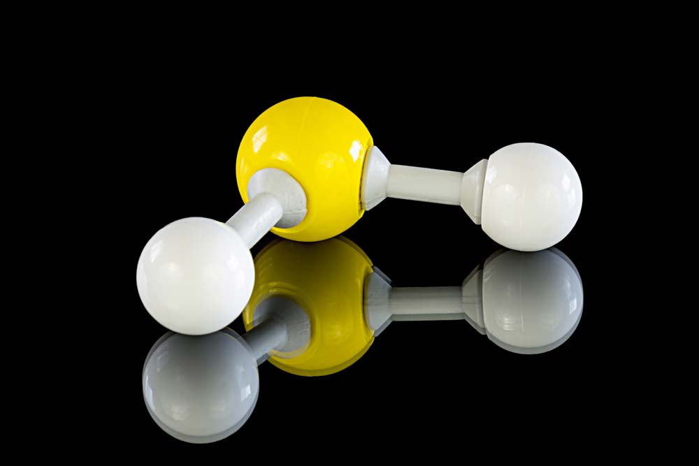 hydrogen sulfide (H2S) molecule