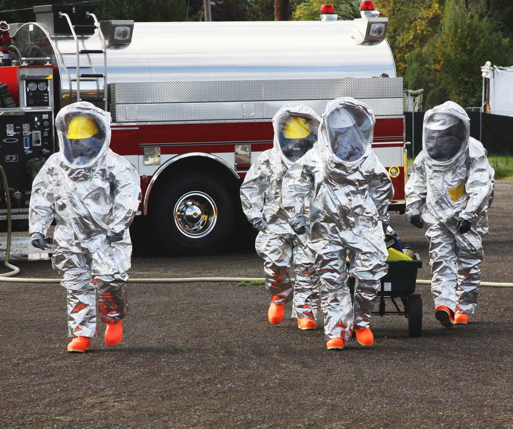 hazwoper ppe in use in the field