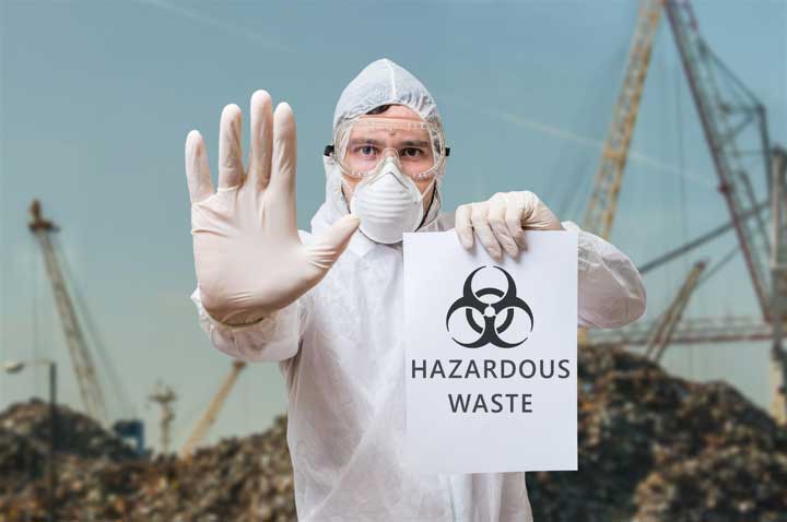 Tracking all industrial waste on the premises is an important step.