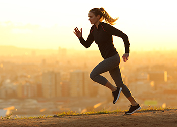 Woman Running